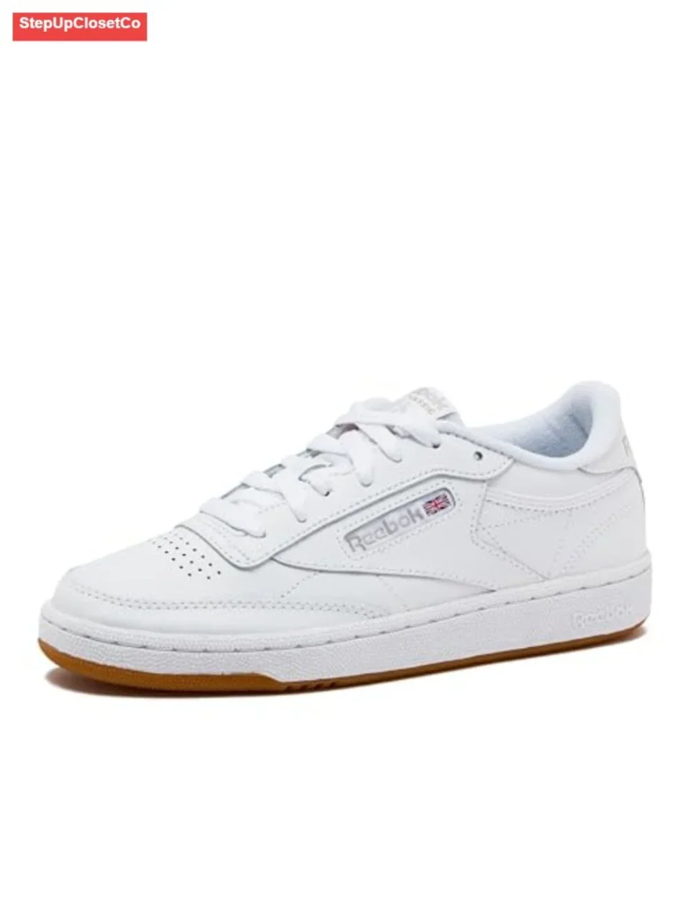 Reebok Club C 85 Leather Walking Sneakers Comfort Casual Shoes